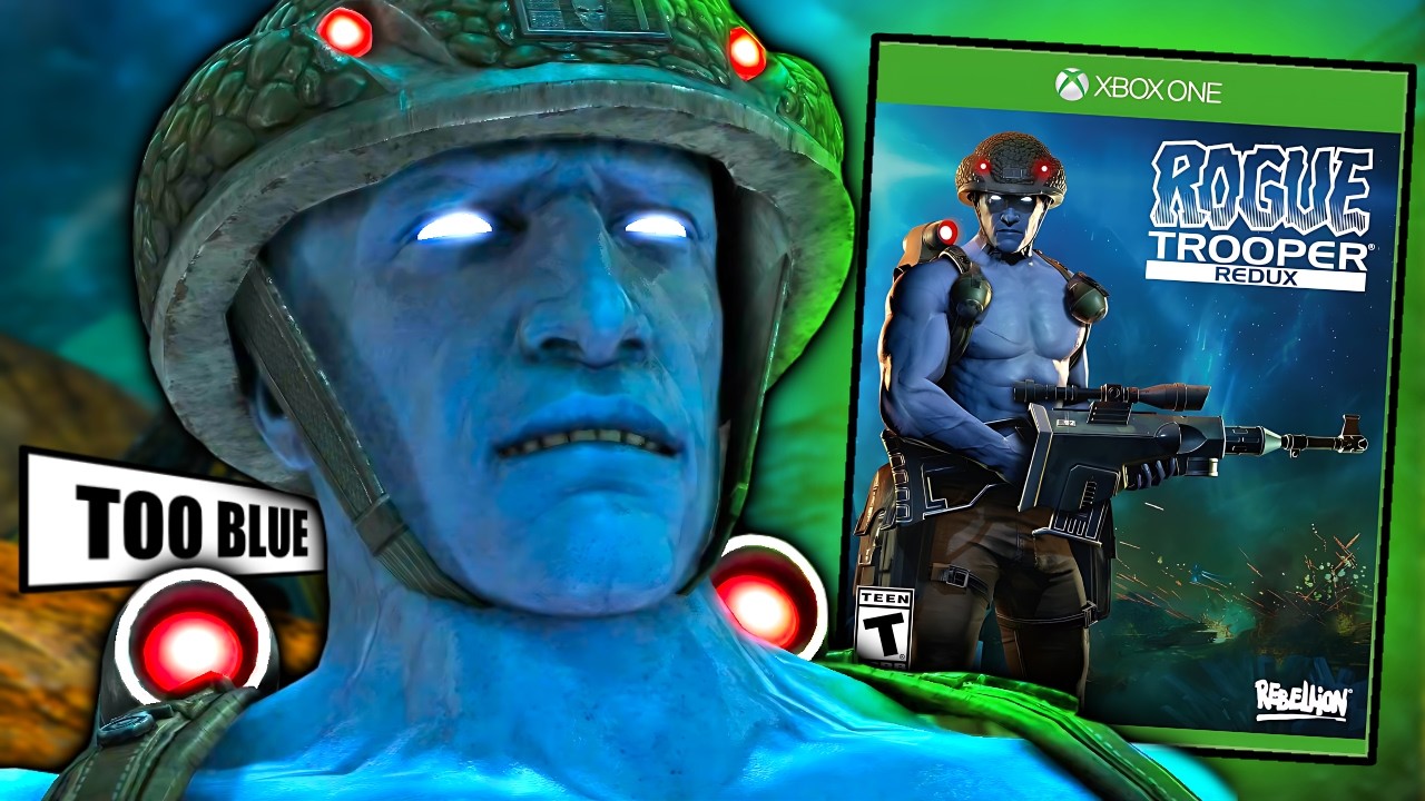 Rogue Trooper — это просто война, но все в синей форме.