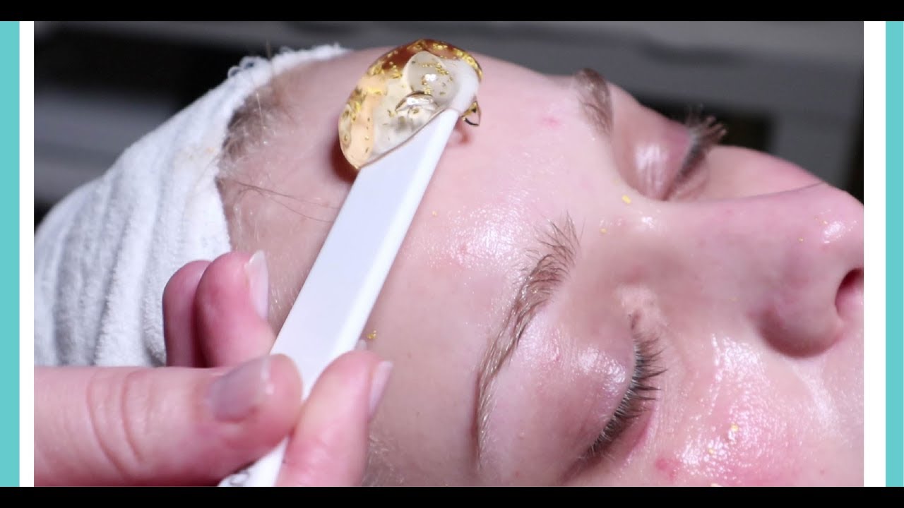 Gezichtsbehandeling met Goudmasker - Beauty Hits