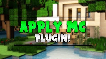 APPLY MC! | Minecraft Plugin Tutorial