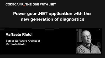 Power your .NET application with the new generation of diagnostics, with Raffaele Rialdi
