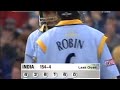 Ajay jadeja robin singh combine to hit shane warne  robin singh 3 sixes  australia vs india 1999