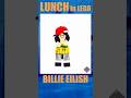 Billie Eilish - LUNCH in LEGO