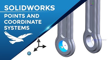Points and Coordinate Systems in SOLIDWORKS