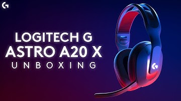 Logitech G Astro A20 X uitpakken en installeren