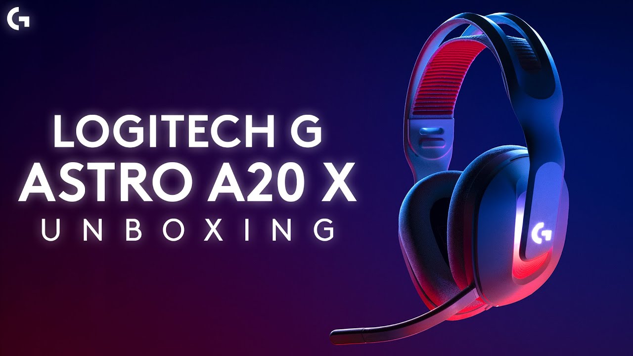 Logitech G Astro A20 X Unboxing and Setup - YouTube