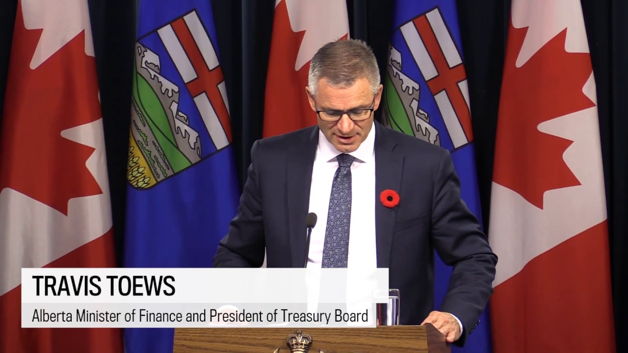 Alberta Finance Minister Introduces Budget 2019 Legislation YouTube