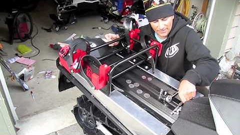 Ski-Doo.com - Cheetah Factory Racing Ski/Snowboard Rack Install