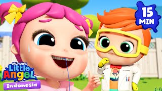 Oh My Tooth's Loose! | Little Angel in Indonesian | Cartoons and Children's Songs