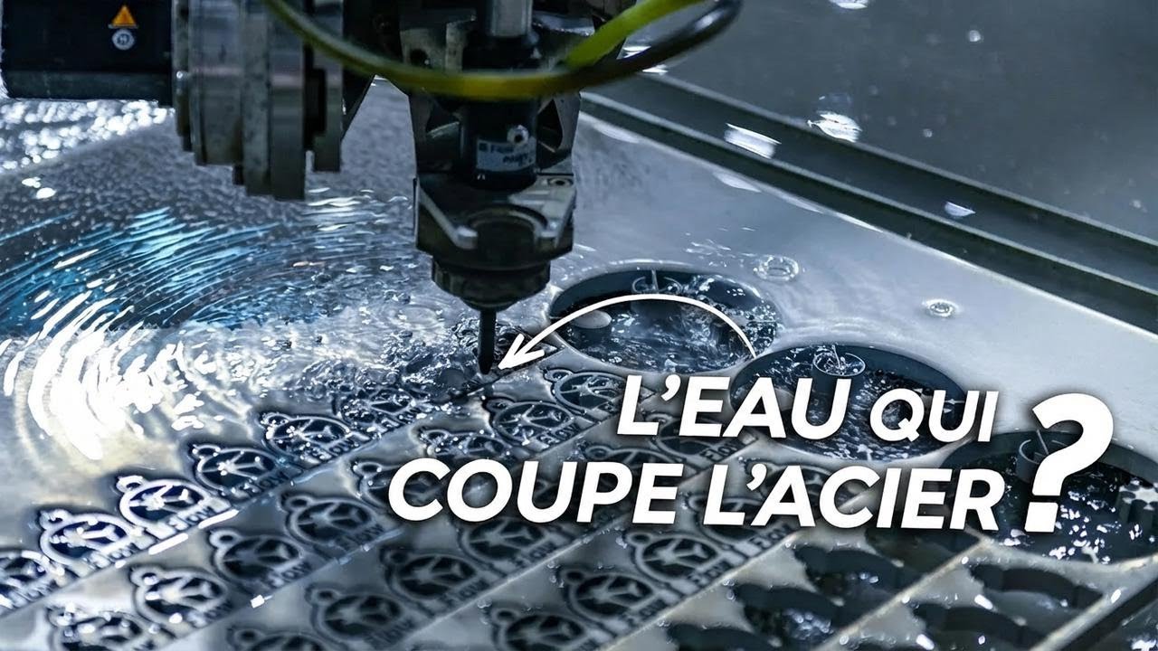 Comment l'eau peut-elle découper le métal ? Découvrez le découpage au jet d'eau !