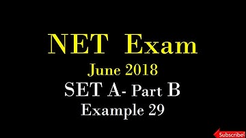 CSIR NET MATHEMATICS Simplest Solution Net Exam June 18 [ Abstract Algebra  ] Example 29