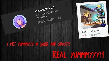 I met @YUMMMYYY BG in build and shoot..