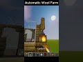 Automatic Wool Farm #minecraft #shortvideo #shorts #short #minecrafttips
