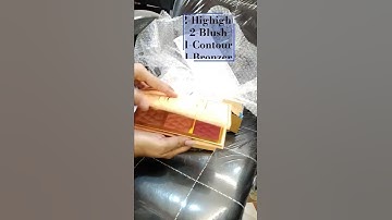 Flipkart Unboxing/ I MAGIC 🪄 New 6 Colour Hybrid Highlight Blush Contour Pallet#short#ytshorts