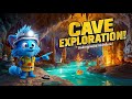 Cave Exploration Discovering Underground Wonders with Raya! 🔦💎