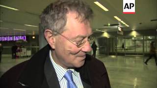 Serry At Airport Following Wednesdays Confrontation In Crimea