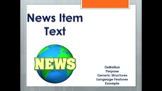 News Item Text