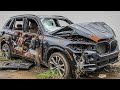 Accidented BMW X5L Complete Repairing Process | Full Rebuild &amp; Reconstruction