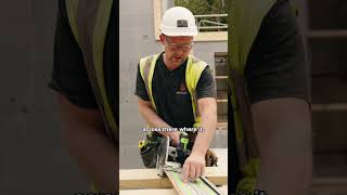 James is happy to have KickbackStop feature on the new Cordless Circular Saw HKC 55 K. ✅