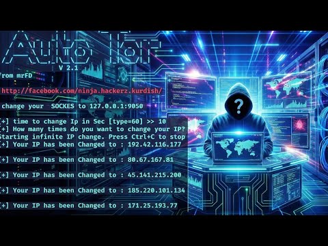 Changing the IP address every 10 seconds— Auto Tor IP Changer v2.1 (Warning ⚠️)#chatgpt #ai #coding