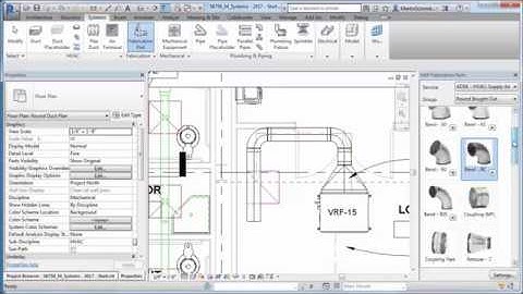 Autodesk Revit - Features - Fabrication Part Modeling Improvements