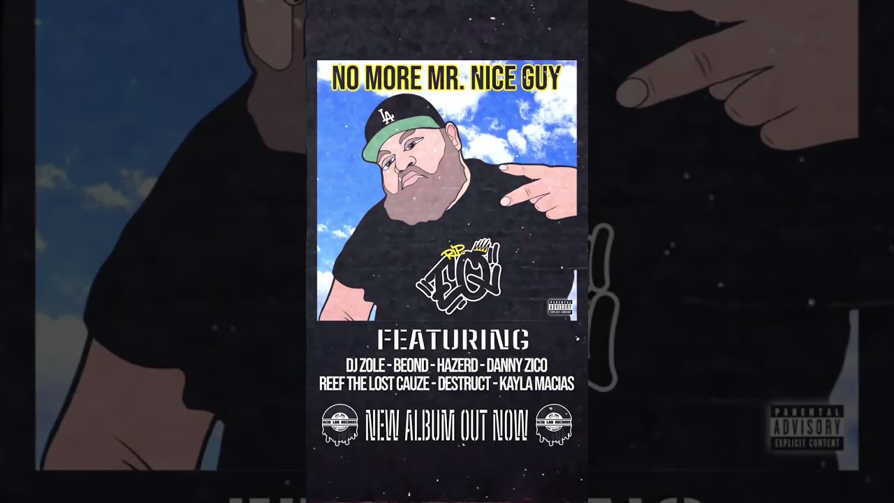 Out now! EQ - No More Mr. Nice Guy LP! 