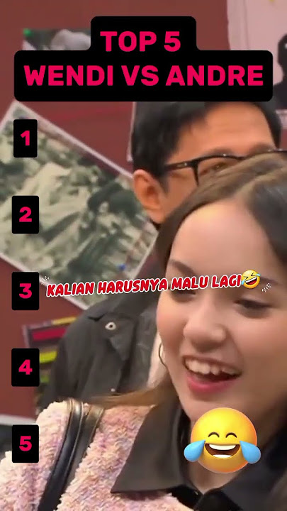 TOP 5 wendi Vs andre 🤣 #videoshort #laporpaktrans7 #lucu #andretaulany #wendicagur #komedi