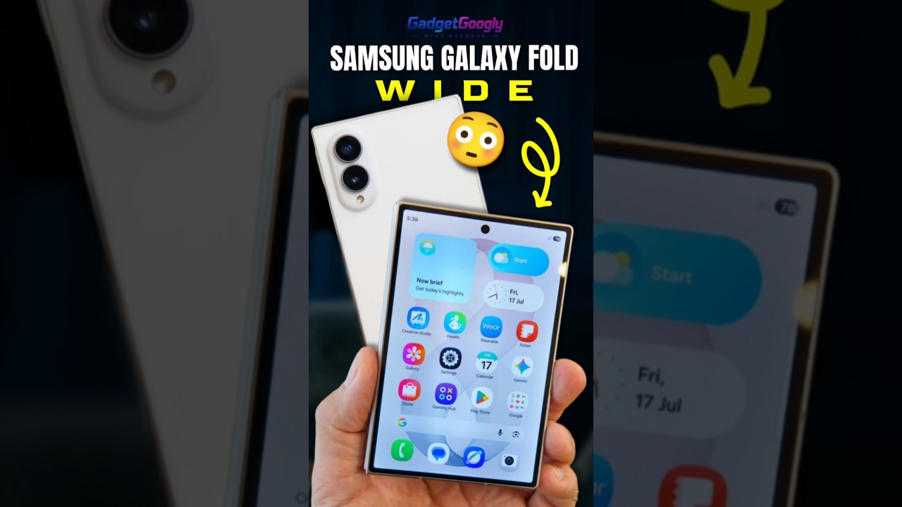 Samsung Galaxy Z Fold 8 Wide: The Foldable Everyone Was Waiting For! #Shorts
