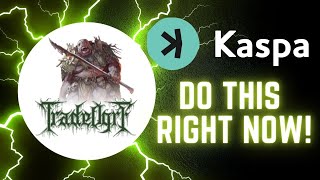 Can you FINALLY get your Kaspa off Trade Ogre? (Tangem wallet giveaway!)
