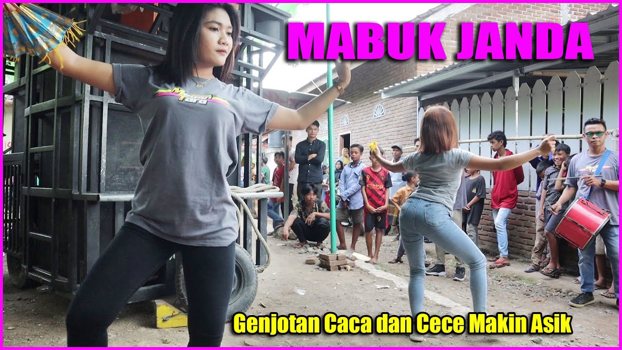 GENJOTAN MABUK JANDA CACA DAN CECE MAKIN ASIK// MEGANTARA