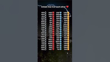 initials that love each other #initials #initial #couple #foryou #fyp