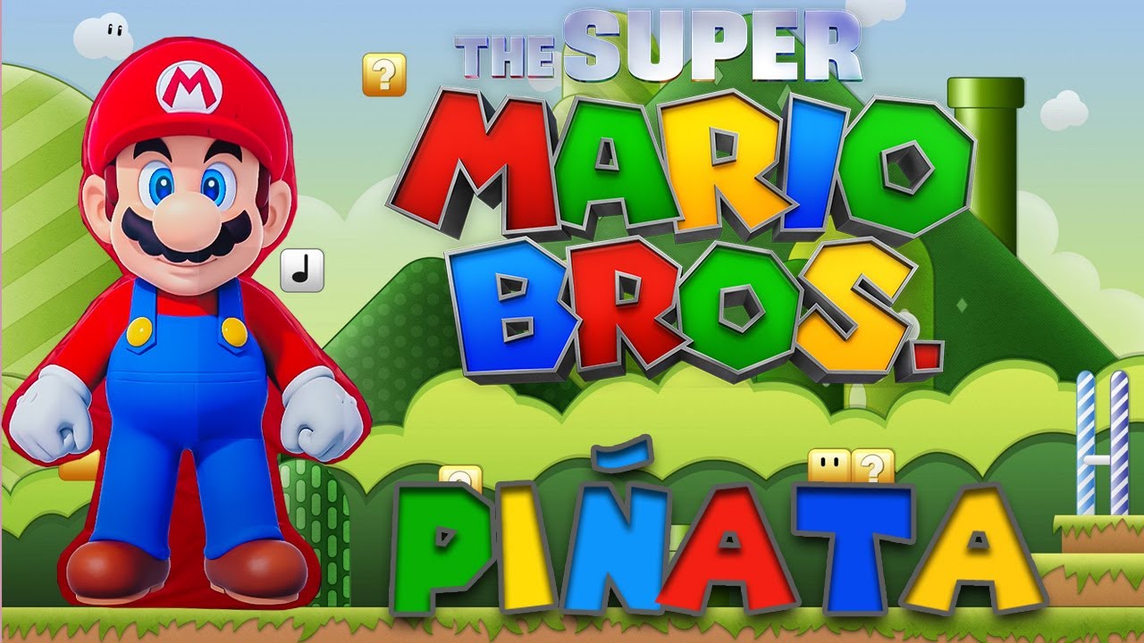 CÓMO HACER PIÑATA DE SÚPER MARIO BROS.