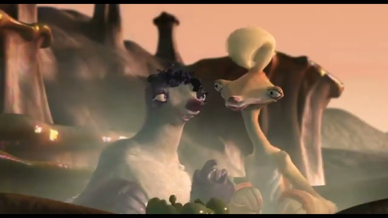 Ice Age (2002) Tar Pit Oil Pool Scene