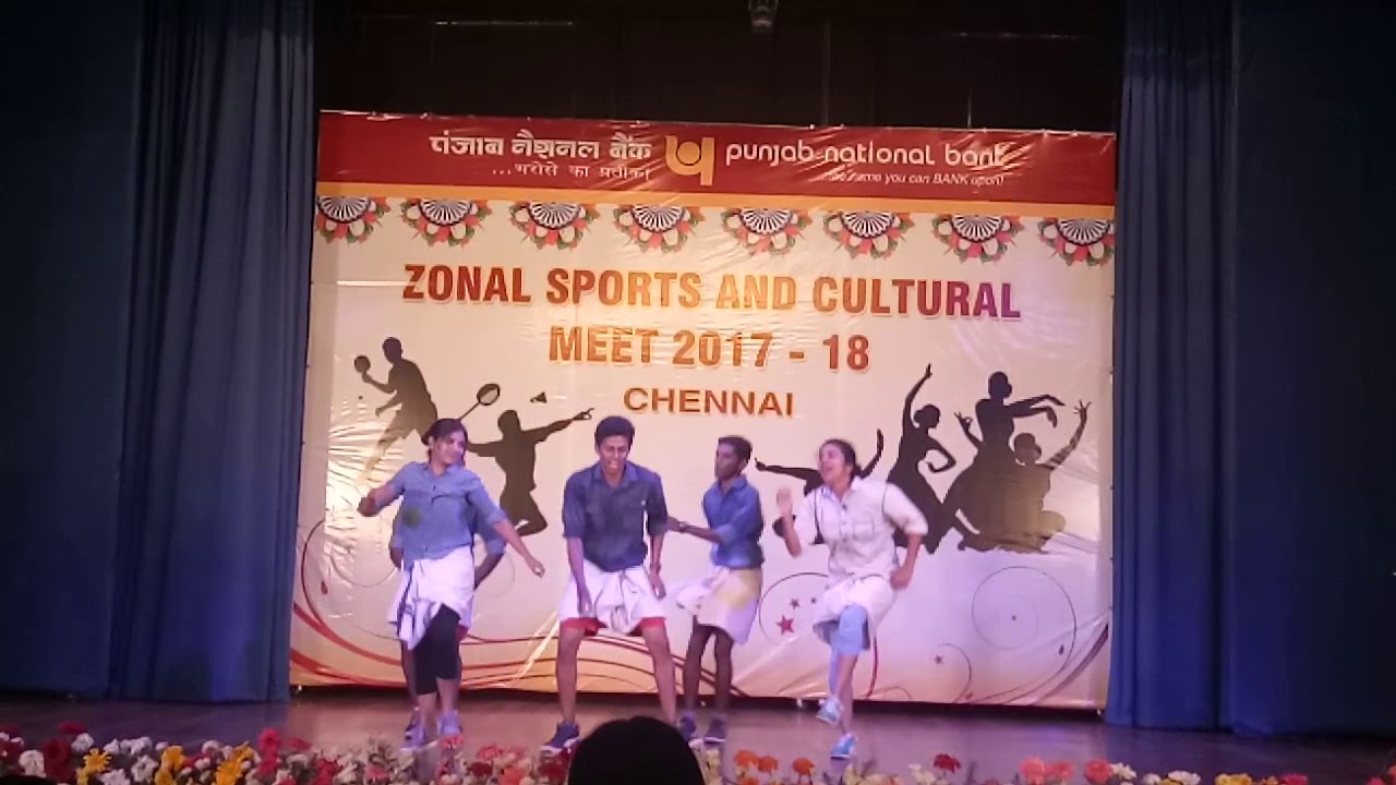 Pnb calicut team dance performing zonal level competition