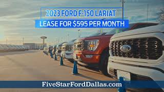 Live Five Star Ford Dallas - Ford Trucks - September 2023 Commercial Sky View