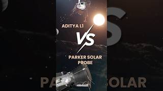 Aditaya L1  VS  Parker soler probe // Sun missons // adityal1 shorts