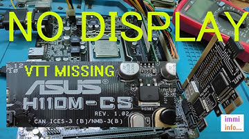 ASUS H110M CS NO DISPLAY PROBLEM PART 2 | asus h110m cs no display problem fix