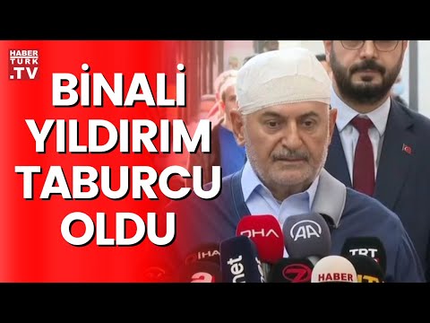 Azerbaycan'da kaza geçiren Yıldırım açıklama yapıyor
