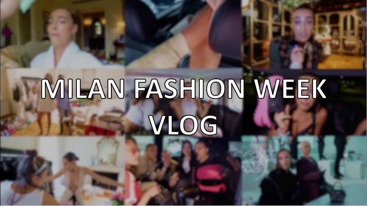 MILAN FASHION WEEK VLOG !!!! 🎀 (MFW)