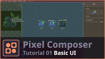 【Pixel Composer Tutorial】01: Basic UI