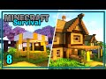 I Built a General Store and Market with 1.20 Blocks! | Minecraft 1.20 Survival Let&#39;s Play | Ep 8