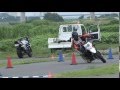 2015 9 6 Dunlop Ehime Moto Gymkhana つな 選手 Husqvarna SM450R heat 2