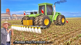 Modern Farming Simulation: Tractor & Drone Farming - Tractor Driving Simulator - Android Gameplay screenshot 5