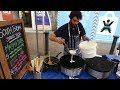 South Indian Street Food: Masala and Egg Dosas with Sambar & Coconut Chutney by "Dosa Days", London.