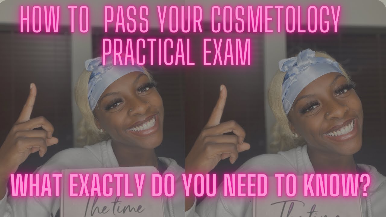 How to pass your cosmetology practical - YouTube