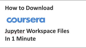 Quickly Download Coursera Jupyter Notebooks Files