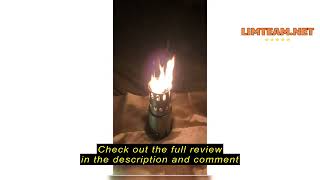 Review Toaks Talks Solo Bp Wood Burning Stove Stv-12 12707