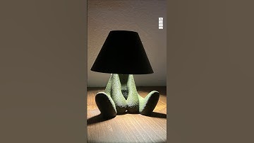 3D Printed Loopy Lamp