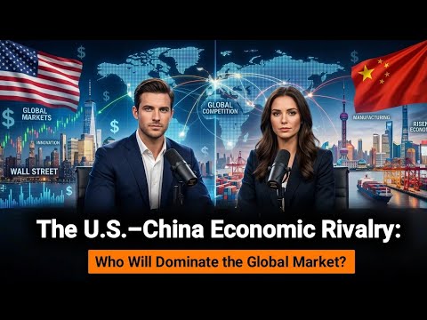 The U.S.–China Economic Rivalry: Who Will Dominate the Global Market? | The English Globe Podcast