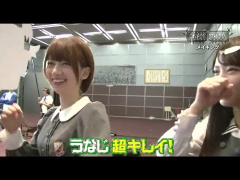 乃木坂46　綺麗すぎる橋本奈々未のうなじをまさぐる西野七瀬