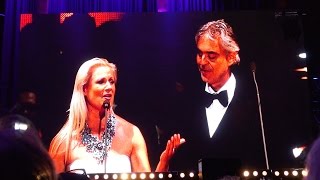 Andrea Bocelli i Olga Szomańska - Wrocław 2015 - "Vivere" chords